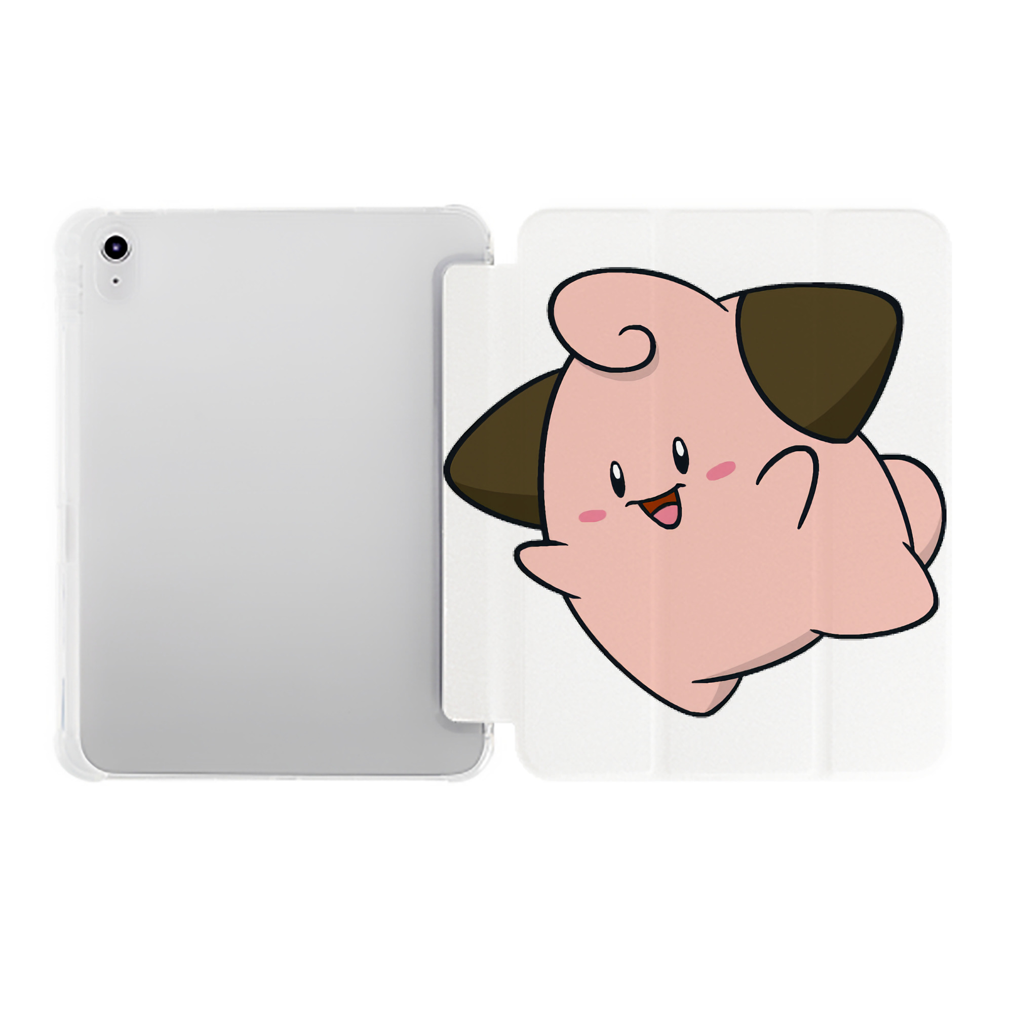 （画像用） ポケットモンスター Pokémon IPad ケース ペン収納付き 三つ折りスタンド PUレザー×シリコン 対応機種9.5/10.5/10.9インチ